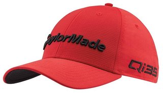 TaylorMade Tour Radar Qi35 męska czapka z daszkiem, czerwona