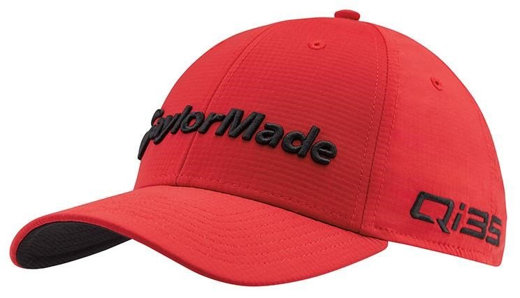 TaylorMade Tour Radar Qi35 męska czapka z daszkiem, czerwona