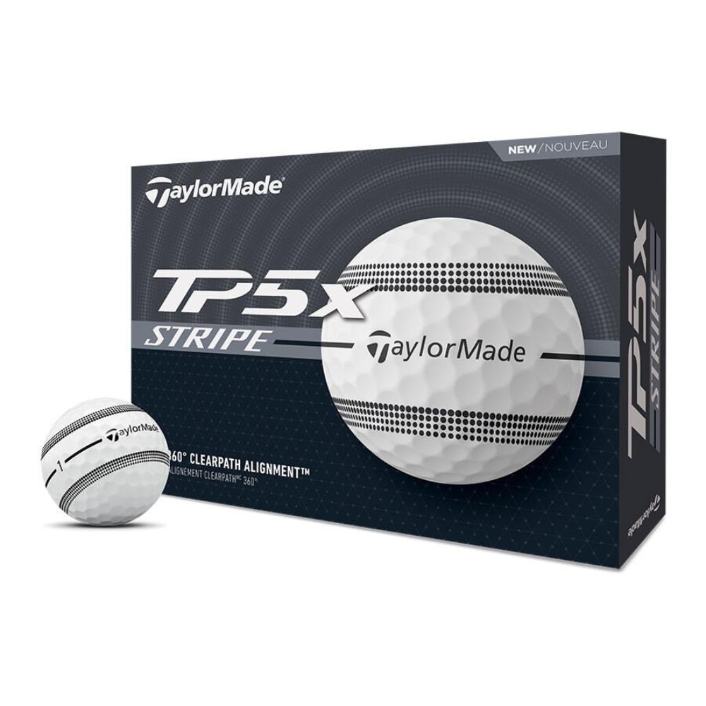 TaylorMade TP5x Stripe piłki golfowe