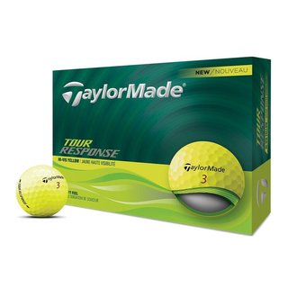 TaylorMade Tour Response piłki golfowe, żółte