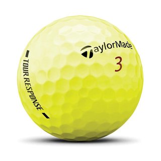 TaylorMade Tour Response piłki golfowe, żółte
