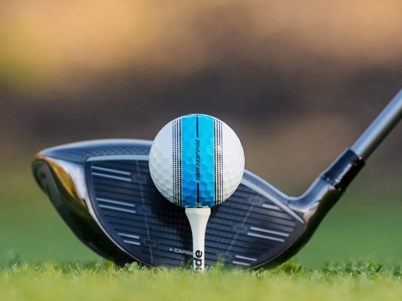 TaylorMade Tour Response Neon Stripe piłki golfowe, multi-pack