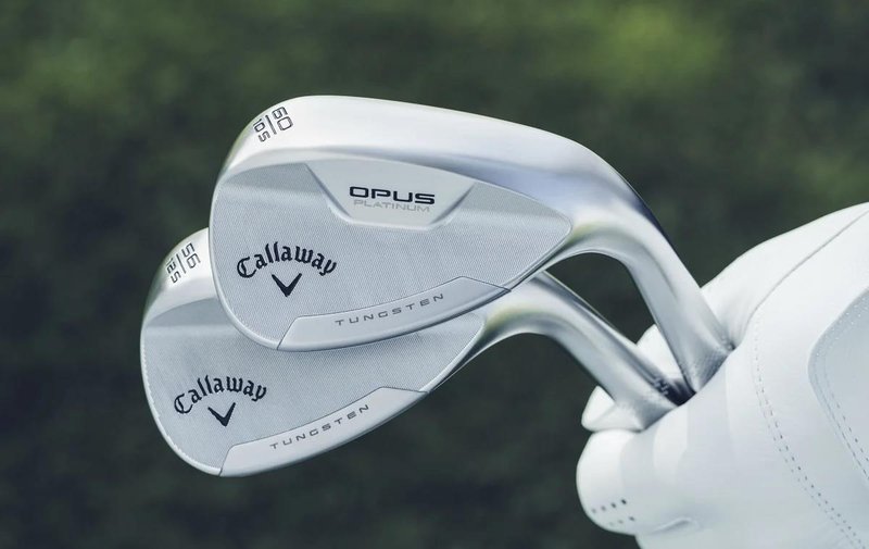 Callaway Opus Platinum Chrome wedge, stal