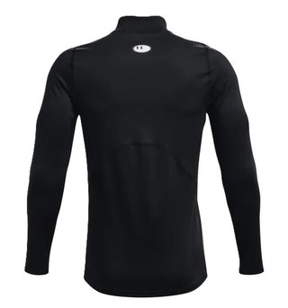 Under Armour CG Armour Fitted Mock męski T-shirt funkcjonalny, czarny