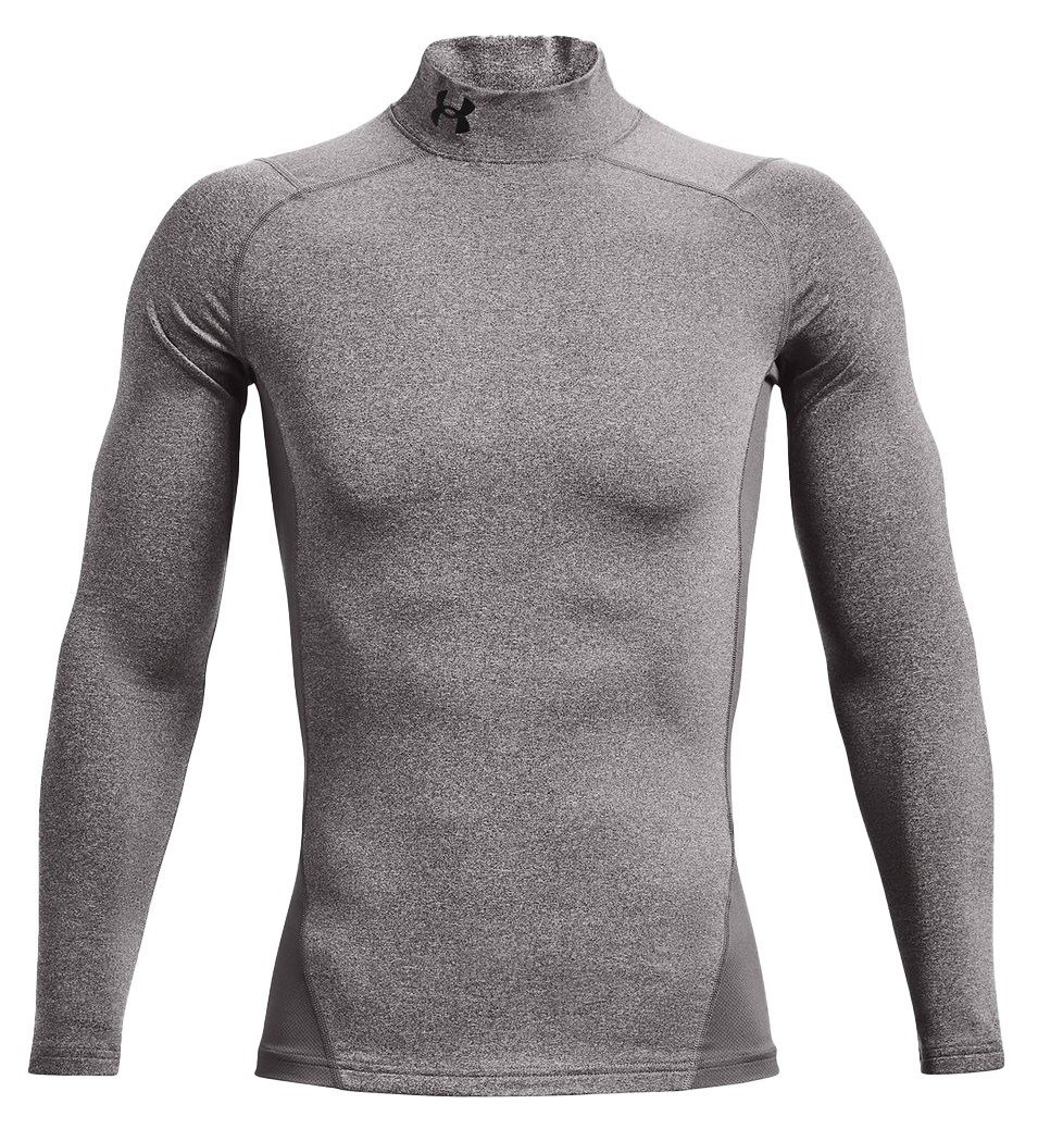 Under Armour CG Armour Fitted Mock męski T-shirt funkcjonalny, szary