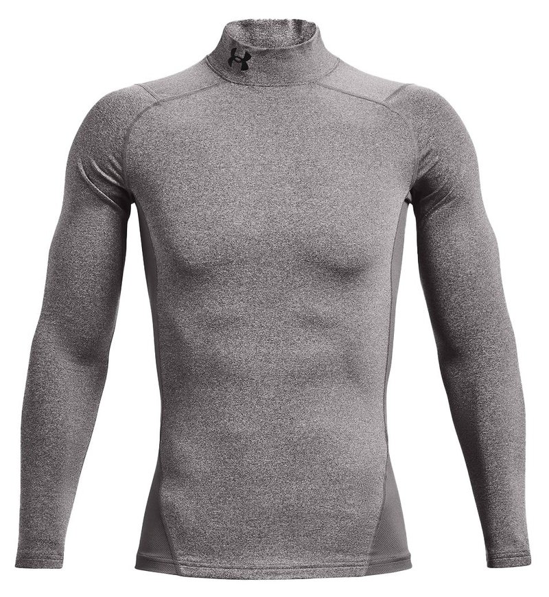 Under Armour CG Armour Fitted Mock męski T-shirt funkcjonalny, szary