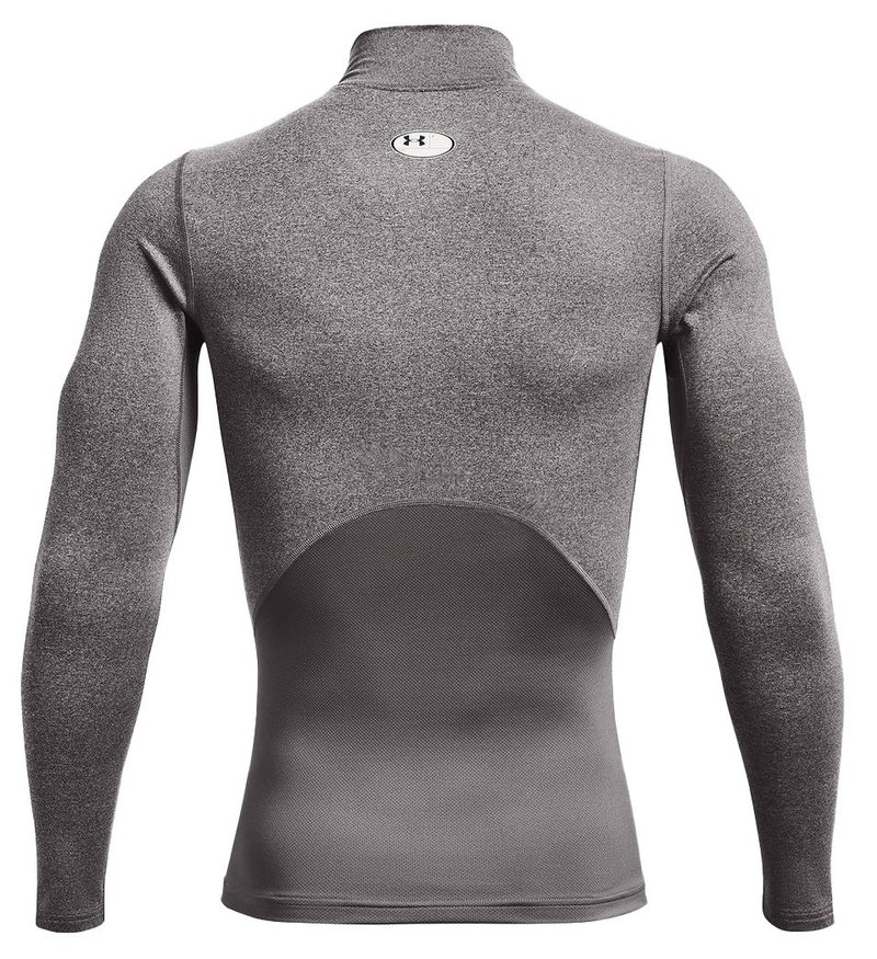 Under Armour CG Armour Fitted Mock męski T-shirt funkcjonalny, szary