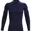 Under Armour ColdGear® Compression Mock męska zimowa koszulka kompresyjna, granatowa