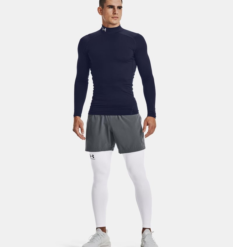 Under Armour ColdGear® Compression Mock męska zimowa koszulka kompresyjna, granatowa