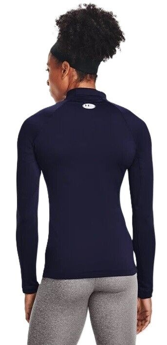 Under Armour Authentics Mockneck damska thermo koszulka, granatowa