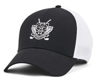 Under Armour Iso-Chill Driver Mesh męska czapka z daszkiem, czarno/biała