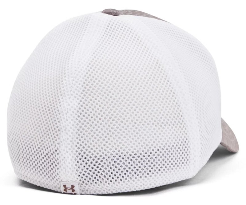Under Armour Iso-Chill Driver Mesh męska czapka z daszkiem, biało/szary