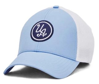 Under Armour Iso-Chill Driver Mesh męska czapka z daszkiem, biało/niebieska