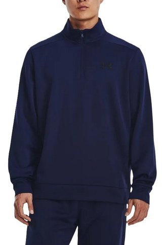 Under Armour Fleece 1/4 zip męska bluza, granatowa