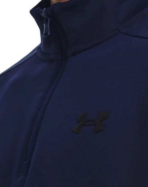 Under Armour Fleece 1/4 zip męska bluza, granatowa