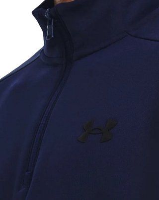 Under Armour Fleece 1/4 zip męska bluza, granatowa