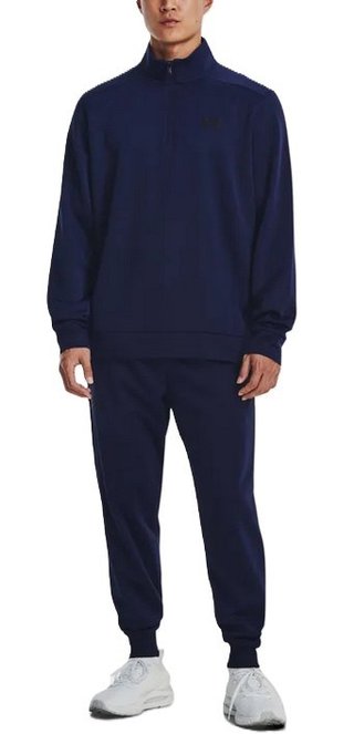 Under Armour Fleece 1/4 zip męska bluza, granatowa