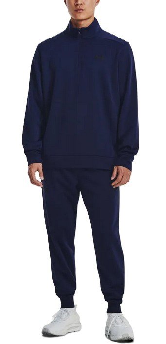 Under Armour Fleece 1/4 zip męska bluza, granatowa