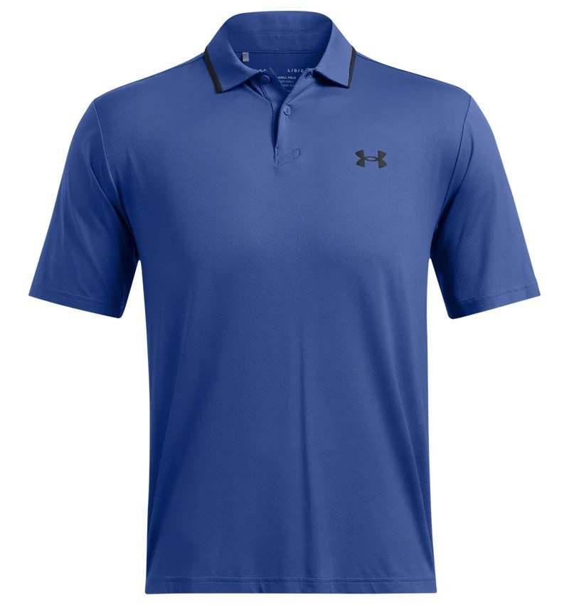 Under Armour Iso-Chill Polo męskie polo, niebiesko/czarne