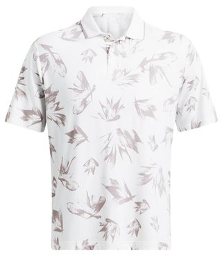 Under Armour Iso-Chill Edge męskie polo, white/tetra gray