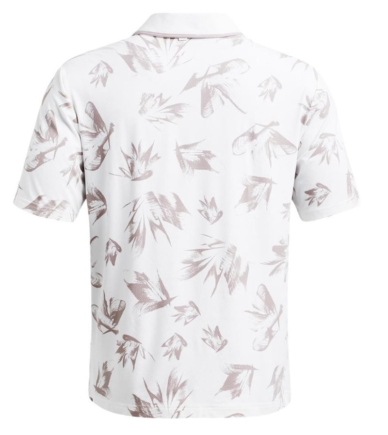 Under Armour Iso-Chill Edge męskie polo, white/tetra gray