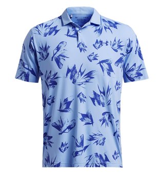 Under Armour Iso-Chill Edge męskie polo, horizon blue/tech blue