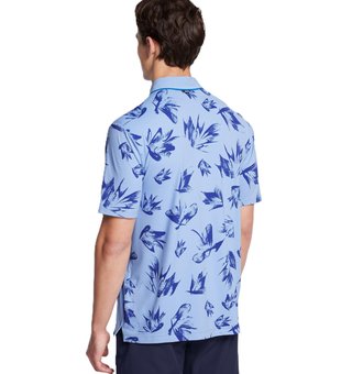Under Armour Iso-Chill Edge męskie polo, horizon blue/tech blue