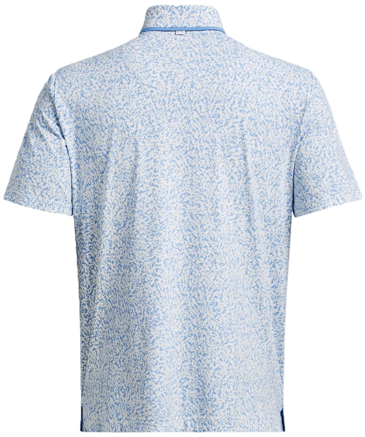 Under Armour Iso-Chill Verge męskie polo, biało/retro niebieskie