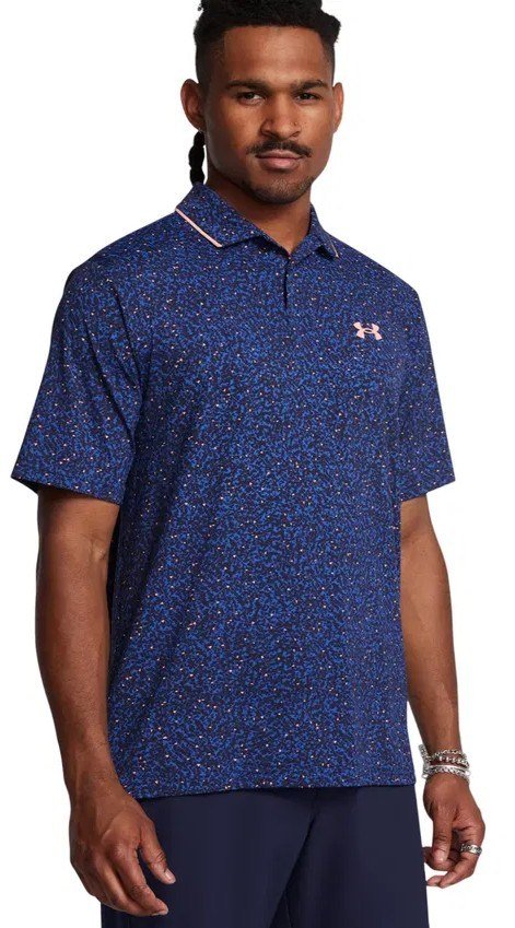 Under Armour Iso-Chill Verge męskie polo, niebieskie