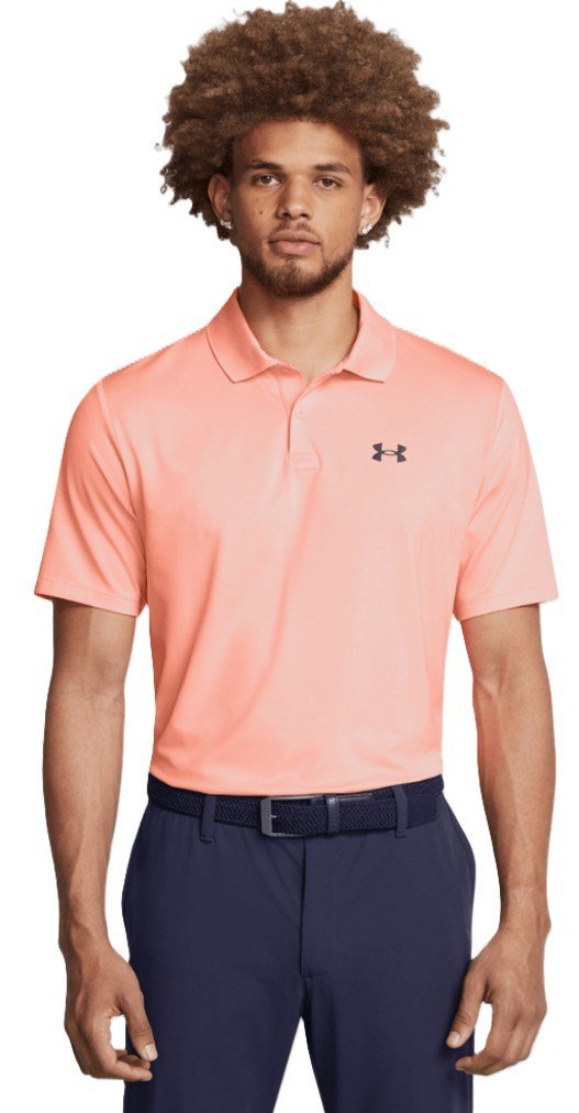 Under Armour Performance 3.0 męskie polo, pomarańczowe