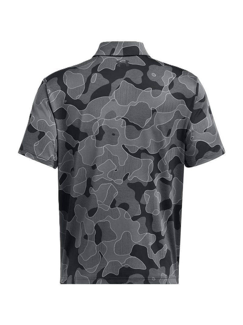 Under Armour Playoff 3.0 Printed męskie polo, czarne
