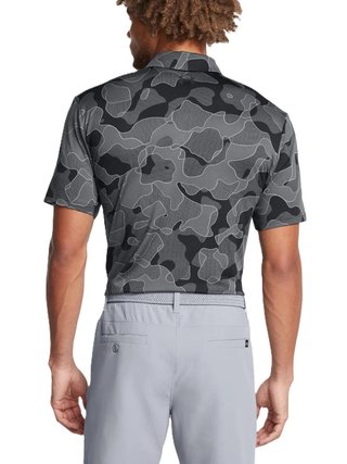 Under Armour Playoff 3.0 Printed męskie polo, czarne