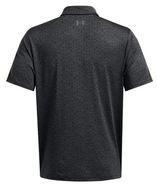Under Armour Playoff 3.0 Printed męskie polo, anthracite/black/castlerock