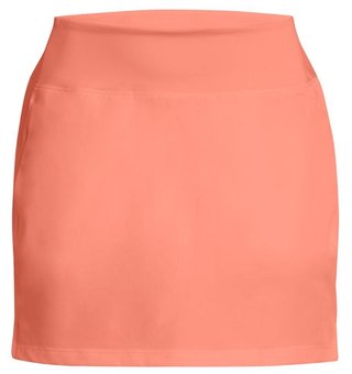 Under Armour Empower spódnica golfowa, flare orange/halo gray