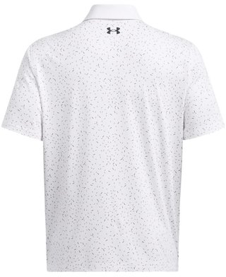 Under Armour T2G Printed męskie polo, białe