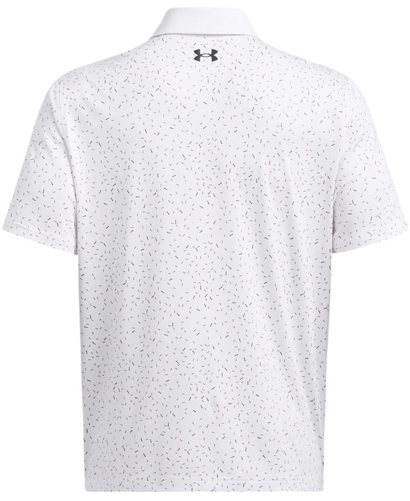 Under Armour T2G Printed męskie polo, białe