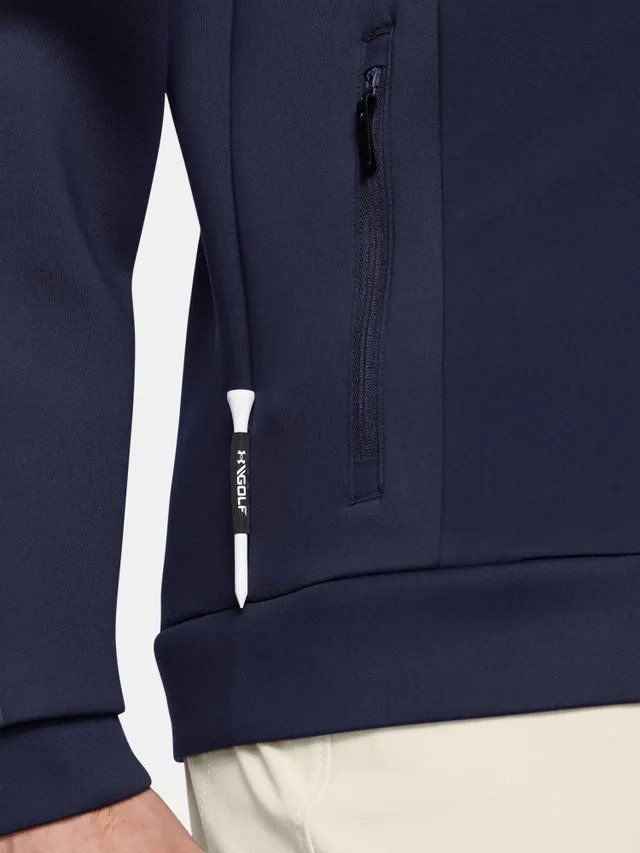Under Armour Drive Pro Storm męska kurtka hybrydowa, granatowa