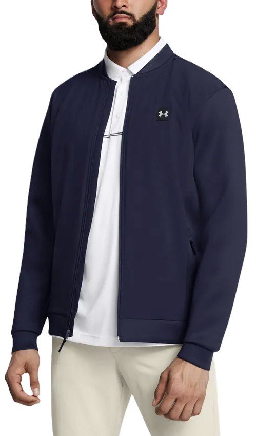 Under Armour Drive Pro Storm męska kurtka hybrydowa, granatowa