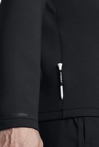 Under Armour Drive Pro Storm Hybrid 1/2-Zip męska bluza, czarno/granatowa