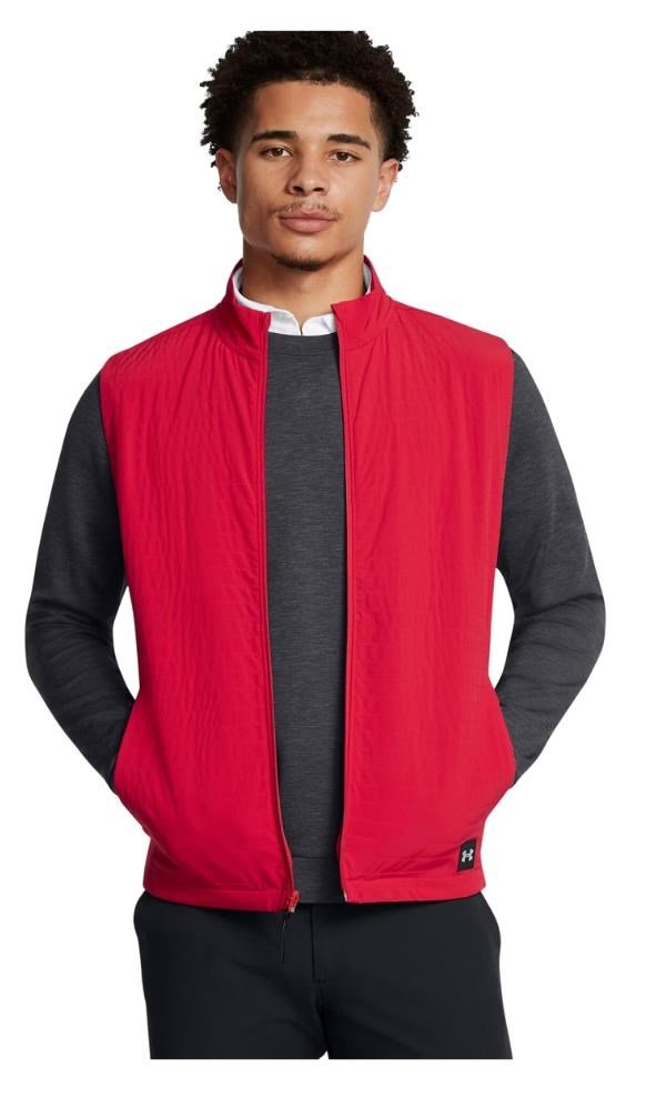 Under Armour Drive Pro Storm Lightweight Insulated męska kamizelka, czarwona