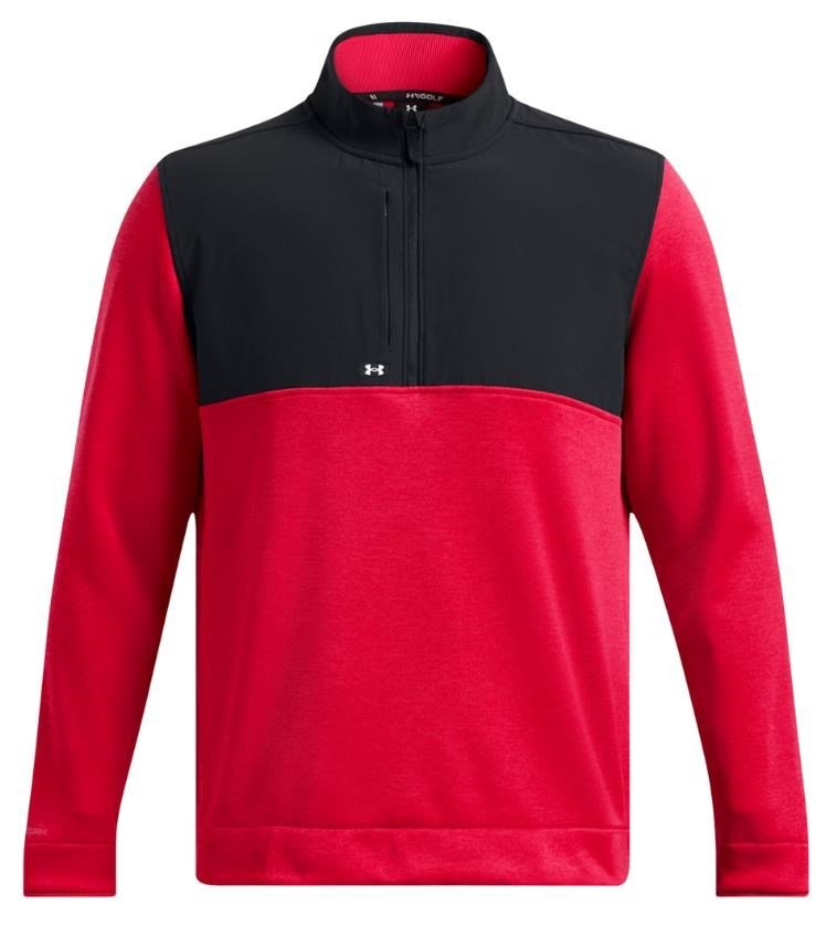 Under Armour Storm Fleece męska bluza, czarwono/czarna