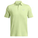 Under Armour Playoff 3.0 Check Jaquard męskie polo, jasnozielone
