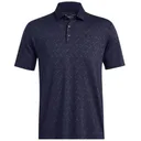 Under Armour Playoff 3.0 Check Jaquard męskie polo, midnight navy