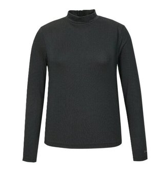 Under Armour Drive LS Mock dmaska koszulka funkcyjna, czarna