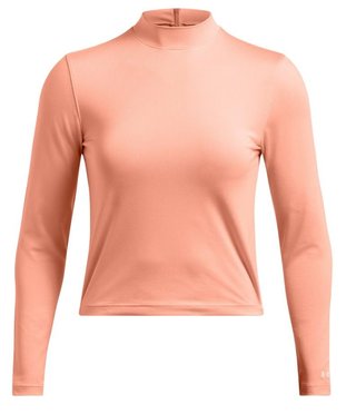 Under Armour Drive LongSleeve Mock damskie triko z długim rękawem, flare orange/white