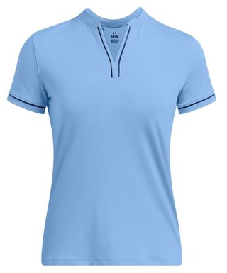Under Armour Playoff 3.0 Novelty damskie polo, niebieski