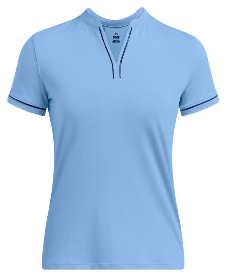 Under Armour Playoff 3.0 Novelty damskie polo, niebieski