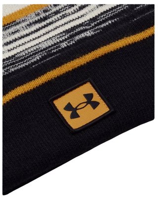 Under Armour Halftime Pom Beanie czapka zimowa, summit white/golden yellow
