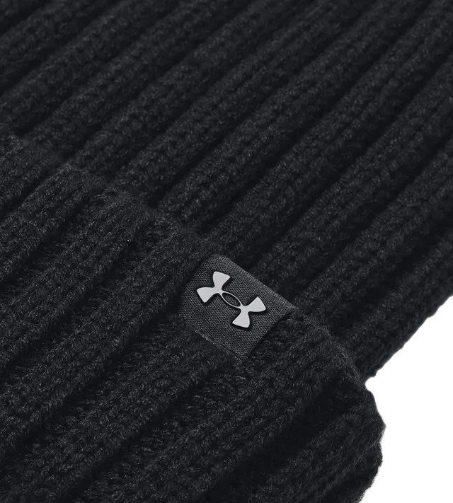 Under Armour Halftime Pom Beanie damska czapka zimowa, czarna