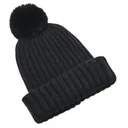 Under Armour Halftime Pom Beanie damska czapka zimowa, czarna